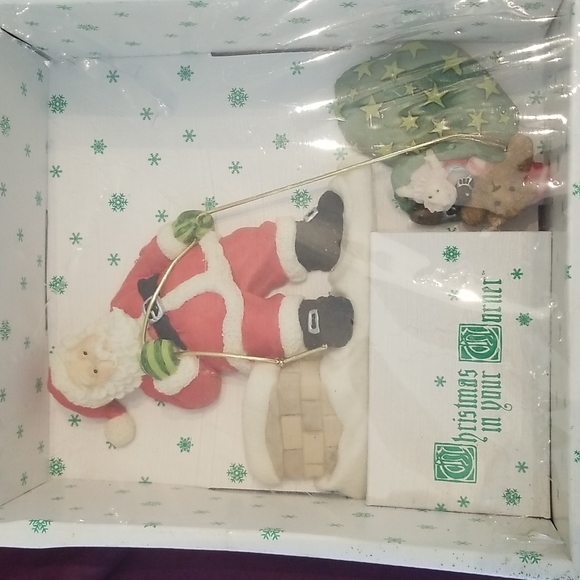Christmas In Your Corner Set NWOT Vintage - Picture 3 of 6
